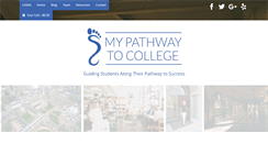 Desktop Screenshot of mypathwaytocollege.com